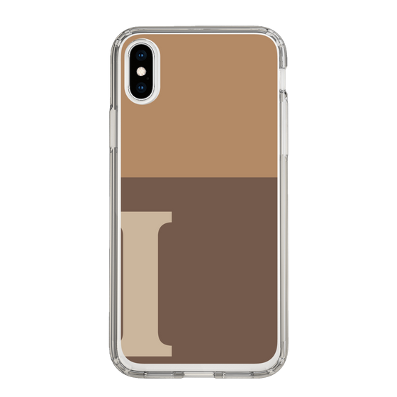 Slim Protection Case［ Original - initial two tone - I brown ］