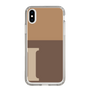 Slim Protection Case［ Original - initial two tone - I brown ］