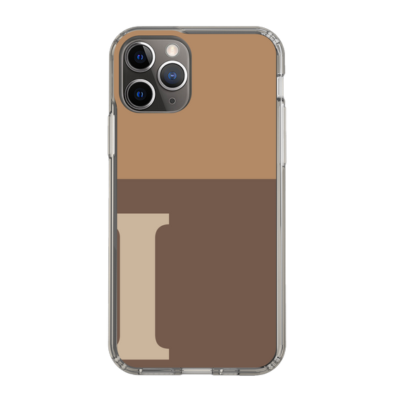 Slim Protection Case［ Original - initial two tone - I brown ］