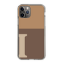 Slim Protection Case［ Original - initial two tone - I brown ］