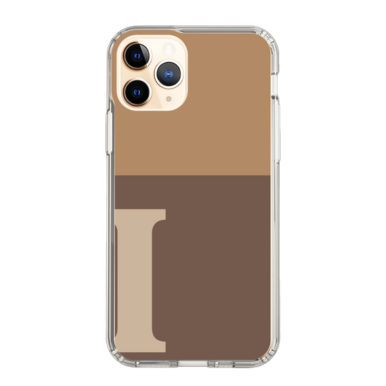 Slim Protection Case［ Original - initial two tone - I brown ］