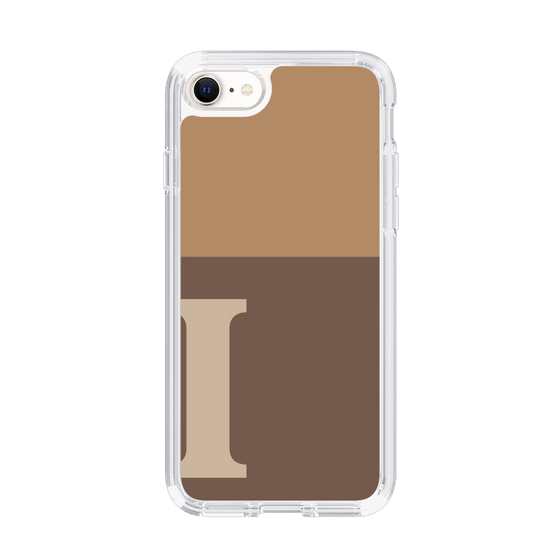 Slim Protection Case［ Original - initial two tone - I brown ］