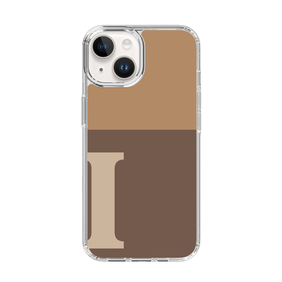 Slim Protection Case［ Original - initial two tone - I brown ］