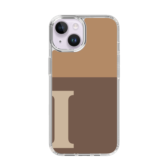 Slim Protection Case［ Original - initial two tone - I brown ］