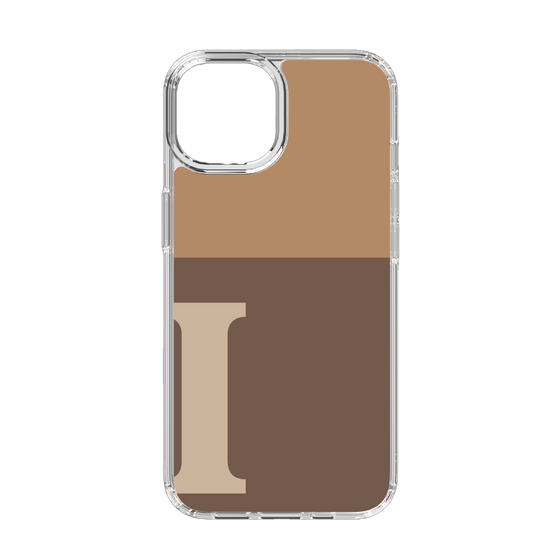 Slim Protection Case［ Original - initial two tone - I brown ］