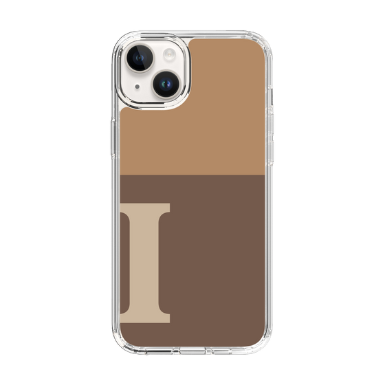 Slim Protection Case［ Original - initial two tone - I brown ］