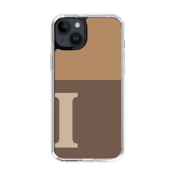Slim Protection Case［ Original - initial two tone - I brown ］