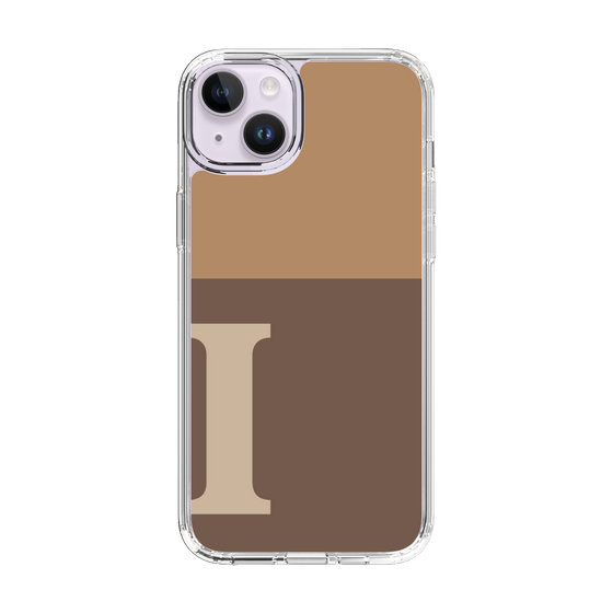 Slim Protection Case［ Original - initial two tone - I brown ］