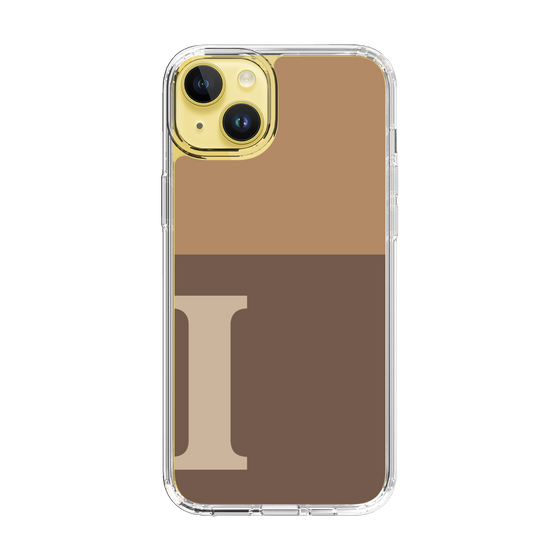 Slim Protection Case［ Original - initial two tone - I brown ］