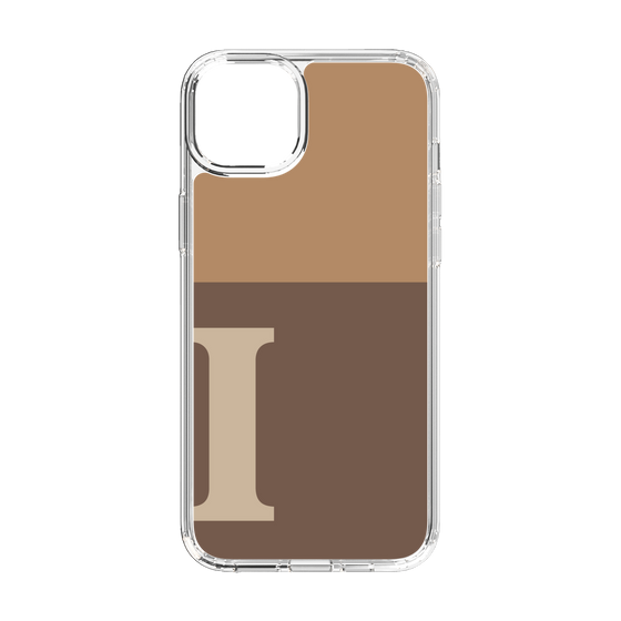 Slim Protection Case［ Original - initial two tone - I brown ］