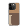 Slim Protection Case［ Original - initial two tone - I brown ］