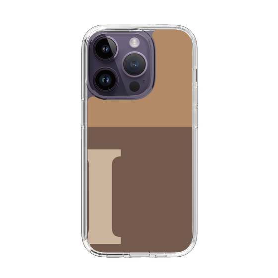 Slim Protection Case［ Original - initial two tone - I brown ］