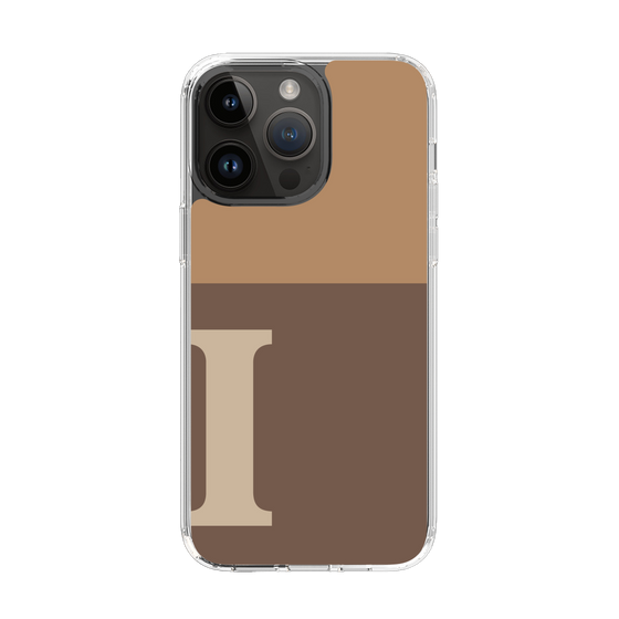Slim Protection Case［ Original - initial two tone - I brown ］