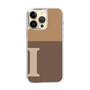 Slim Protection Case［ Original - initial two tone - I brown ］