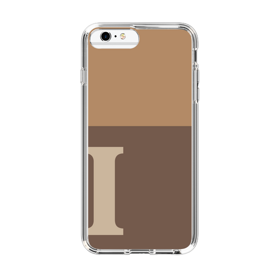 Slim Protection Case［ Original - initial two tone - I brown ］