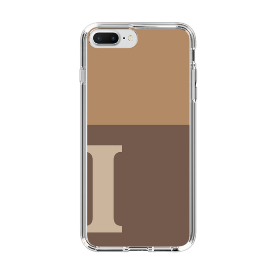 Slim Protection Case［ Original - initial two tone - I brown ］