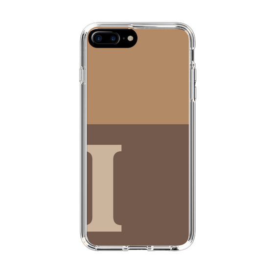 Slim Protection Case［ Original - initial two tone - I brown ］