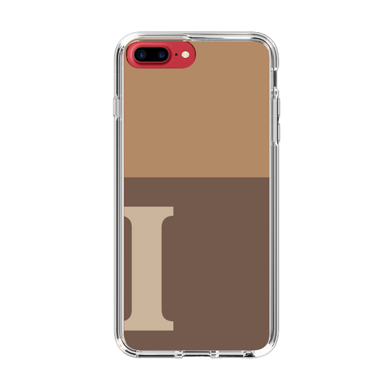 Slim Protection Case［ Original - initial two tone - I brown ］