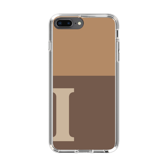 Slim Protection Case［ Original - initial two tone - I brown ］