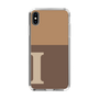 Slim Protection Case［ Original - initial two tone - I brown ］