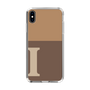Slim Protection Case［ Original - initial two tone - I brown ］