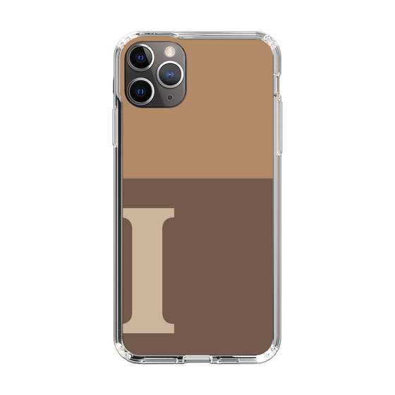 Slim Protection Case［ Original - initial two tone - I brown ］