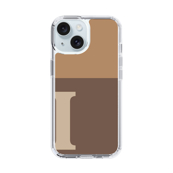 Slim Protection Case［ Original - initial two tone - I brown ］