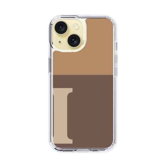 Slim Protection Case［ Original - initial two tone - I brown ］