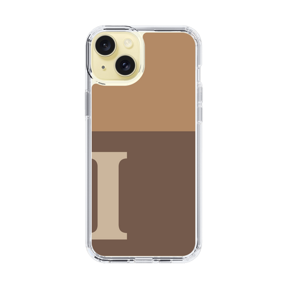 Slim Protection Case［ Original - initial two tone - I brown ］