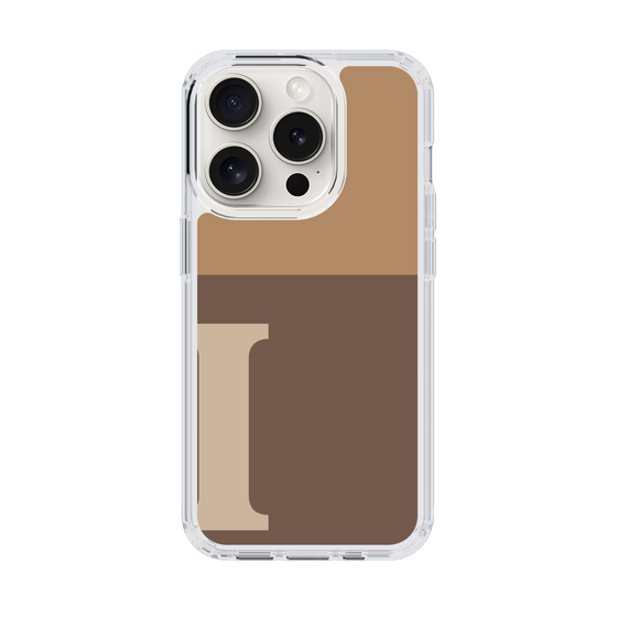 Slim Protection Case［ Original - initial two tone - I brown ］