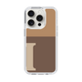 Slim Protection Case［ Original - initial two tone - I brown ］