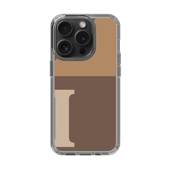 Slim Protection Case［ Original - initial two tone - I brown ］