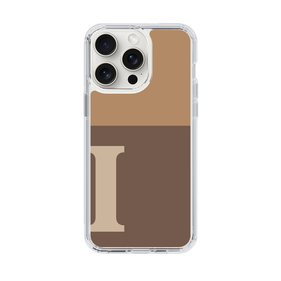 Slim Protection Case［ Original - initial two tone - I brown ］