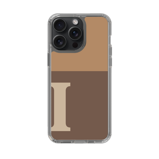 Slim Protection Case［ Original - initial two tone - I brown ］