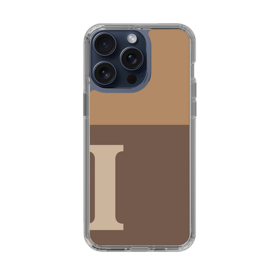 Slim Protection Case［ Original - initial two tone - I brown ］