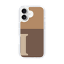 Slim Protection Case［ オリジナル - initial two tone - I brown ］