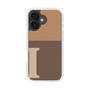 Slim Protection Case［ オリジナル - initial two tone - I brown ］