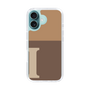 Slim Protection Case［ オリジナル - initial two tone - I brown ］