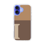 Slim Protection Case［ オリジナル - initial two tone - I brown ］