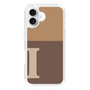 Slim Protection Case［ オリジナル - initial two tone - I brown ］
