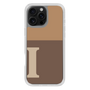 Slim Protection Case［ オリジナル - initial two tone - I brown ］