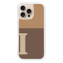 Slim Protection Case［ オリジナル - initial two tone - I brown ］