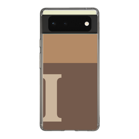 Slim Protection Case［ Original - initial two tone - I brown ］
