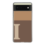 Slim Protection Case［ Original - initial two tone - I brown ］
