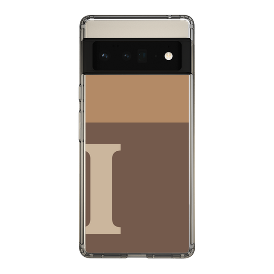 Slim Protection Case［ Original - initial two tone - I brown ］