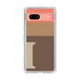 Slim Protection Case［ Original - initial two tone - I brown ］