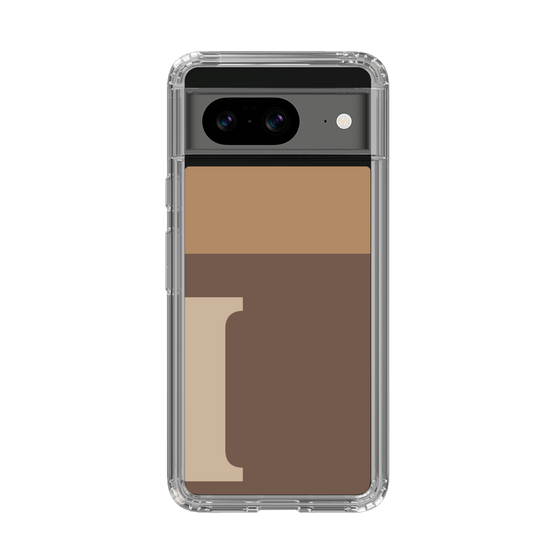 Slim Protection Case［ Original - initial two tone - I brown ］