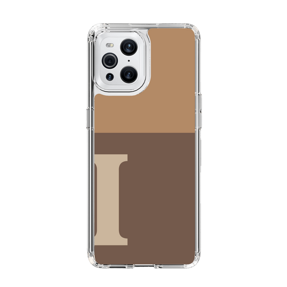 Slim Protection Case［ Original - initial two tone - I brown ］