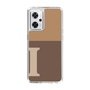 Slim Protection Case［ オリジナル - initial two tone - I brown ］