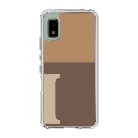 Slim Protection Case［ Original - initial two tone - I brown ］